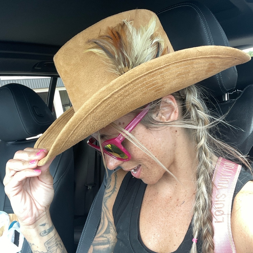 Vintage cowboy hat
